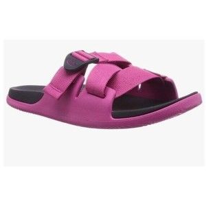 Chaco  Chillos Slide Sandal  Magenta Pink Slides Kids 4M New in Box